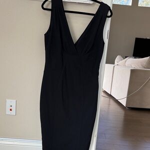 Elegant Black Sleeveless Dress